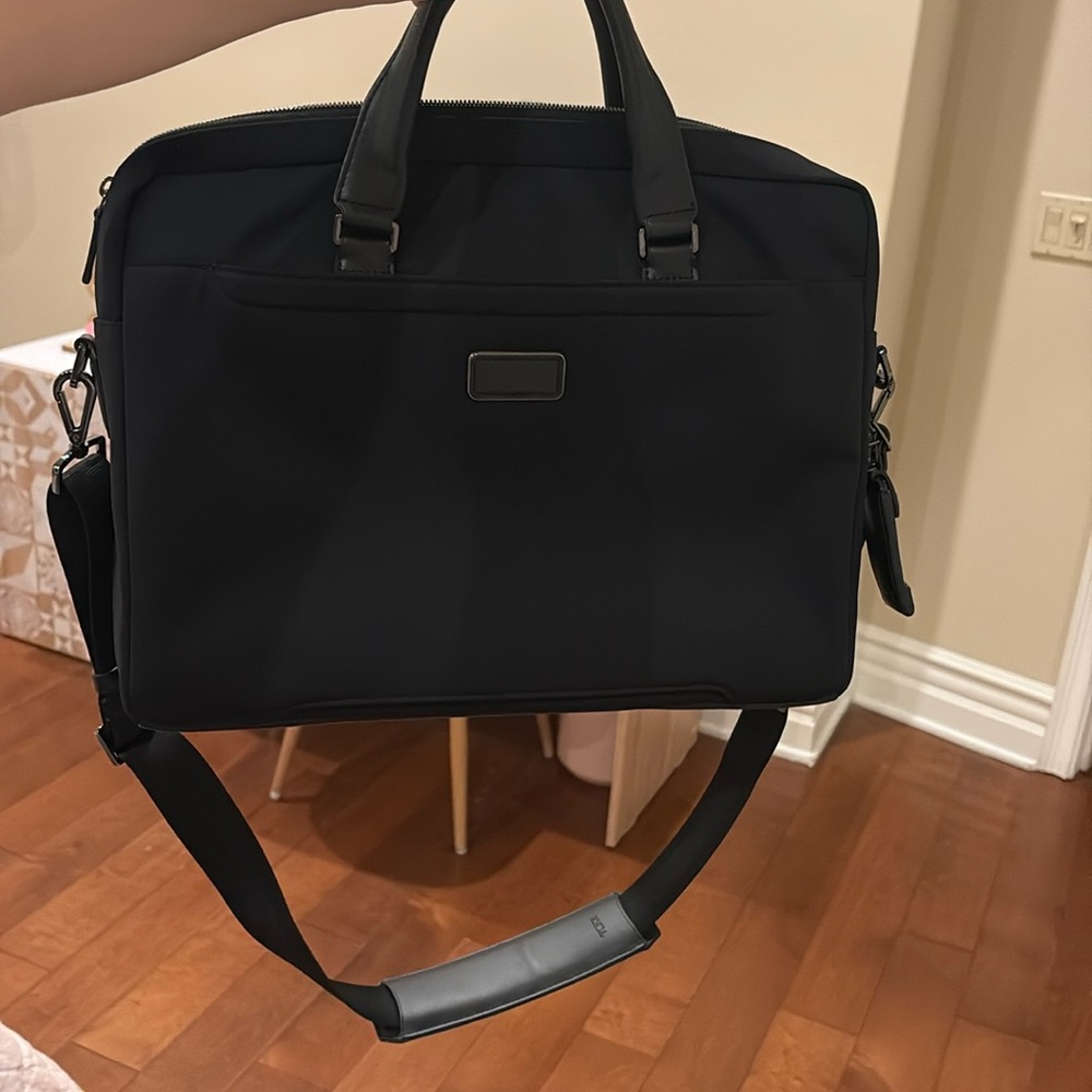 Black Women and Men's Briefcase TUMI